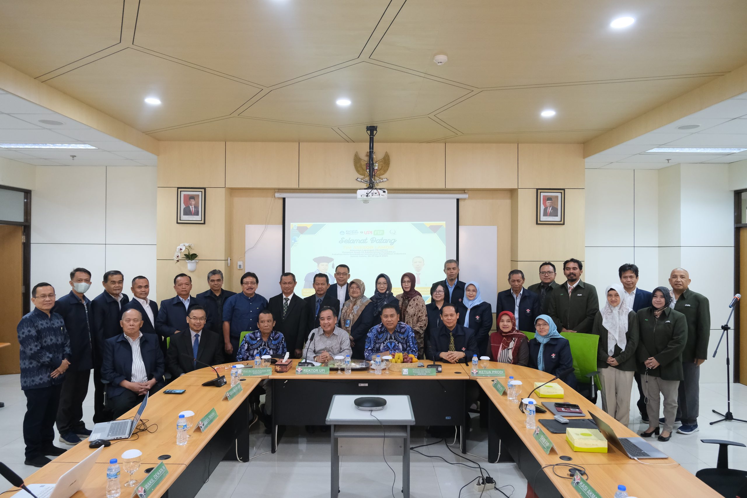 Pembukaan Assemen Lapangan Akreditasi Lamdik Prodi S3 Administrasi Pendidikan