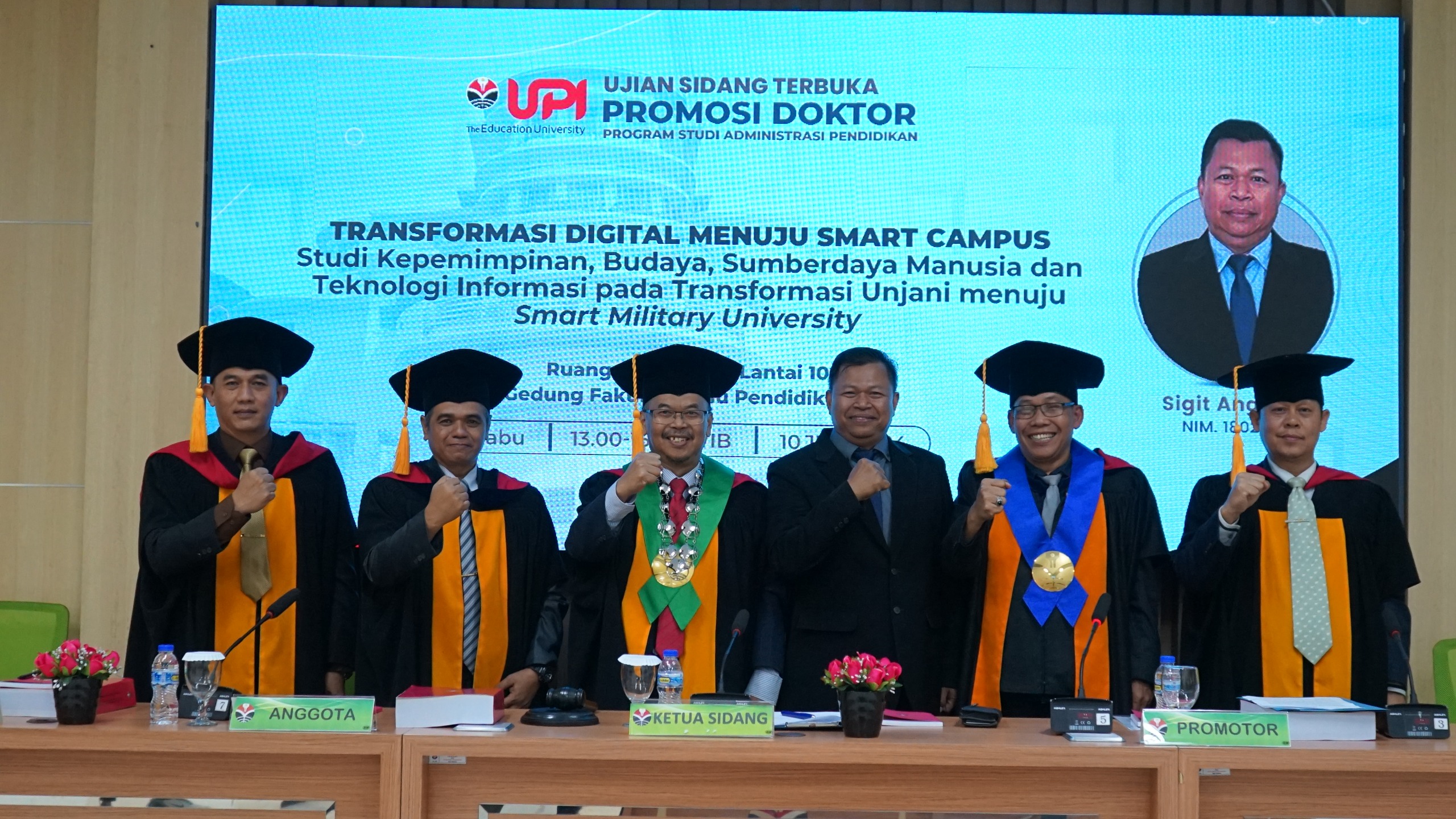 Ujian Promosi Doktor Sigit Anggoro Ujian Promosi Doktor Sigit Anggoro