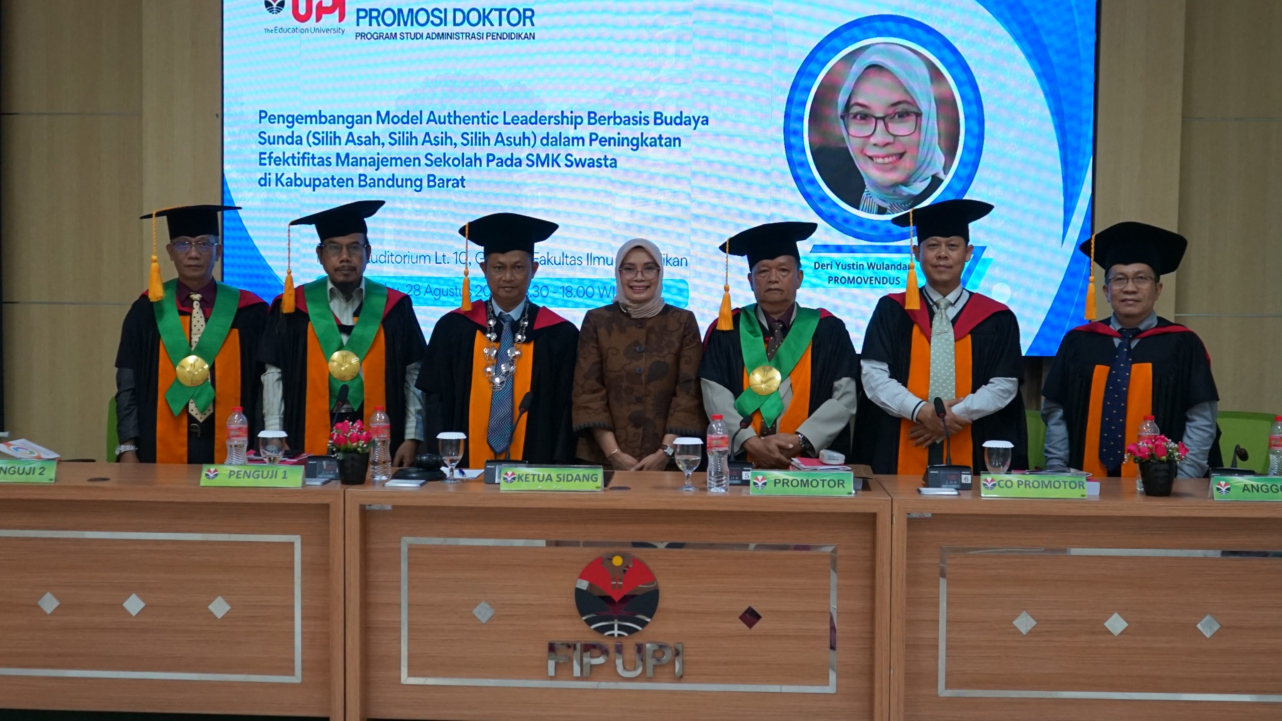 Ujian Promosi Doktor Deri Yustin Wulandari Ujian Promosi Doktor Deri Yustin Wulandari