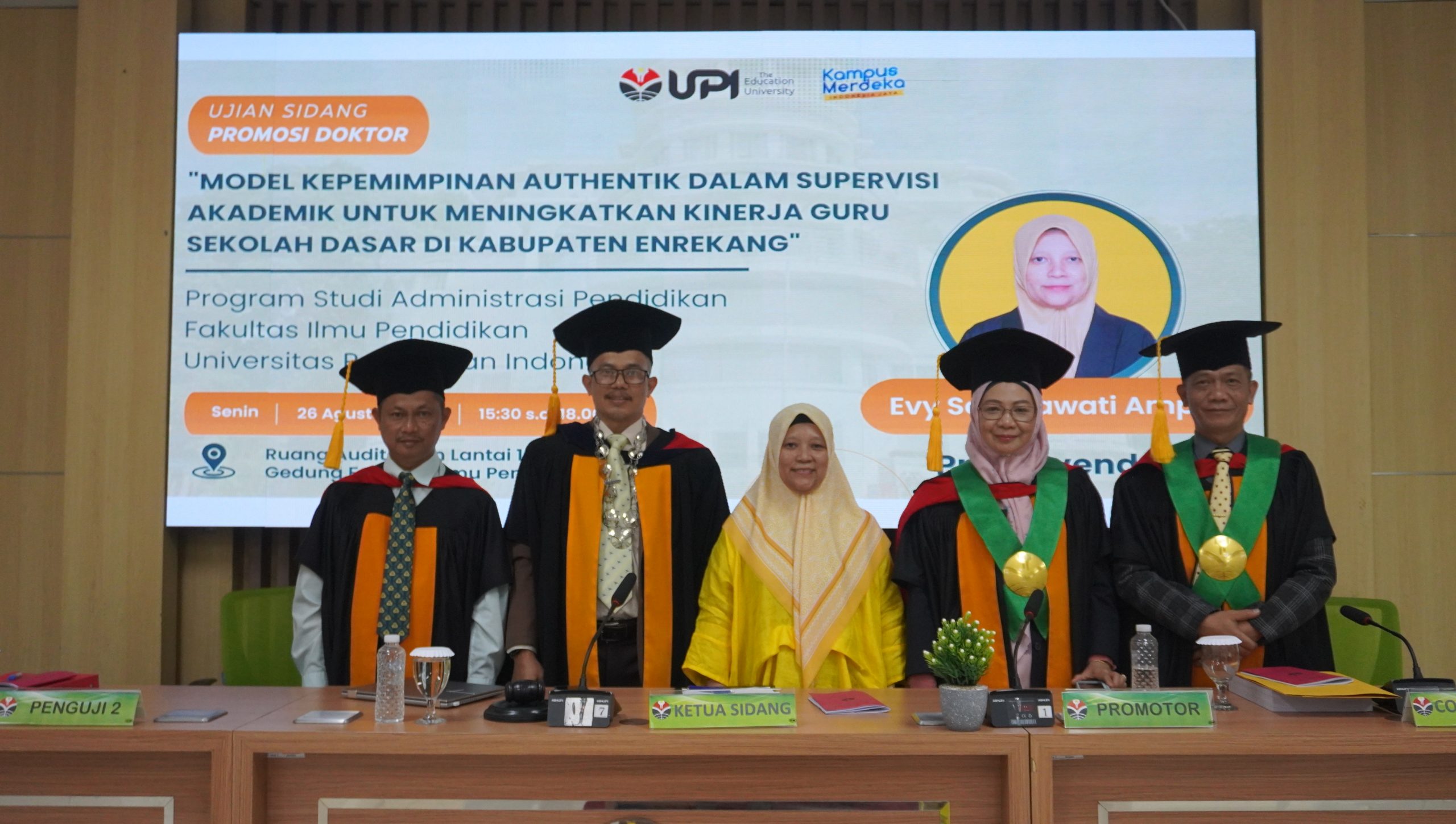 Ujian Promosi Doktor Evy Segarawati Ampry Ujian Promosi Doktor Evy Segarawati Ampry