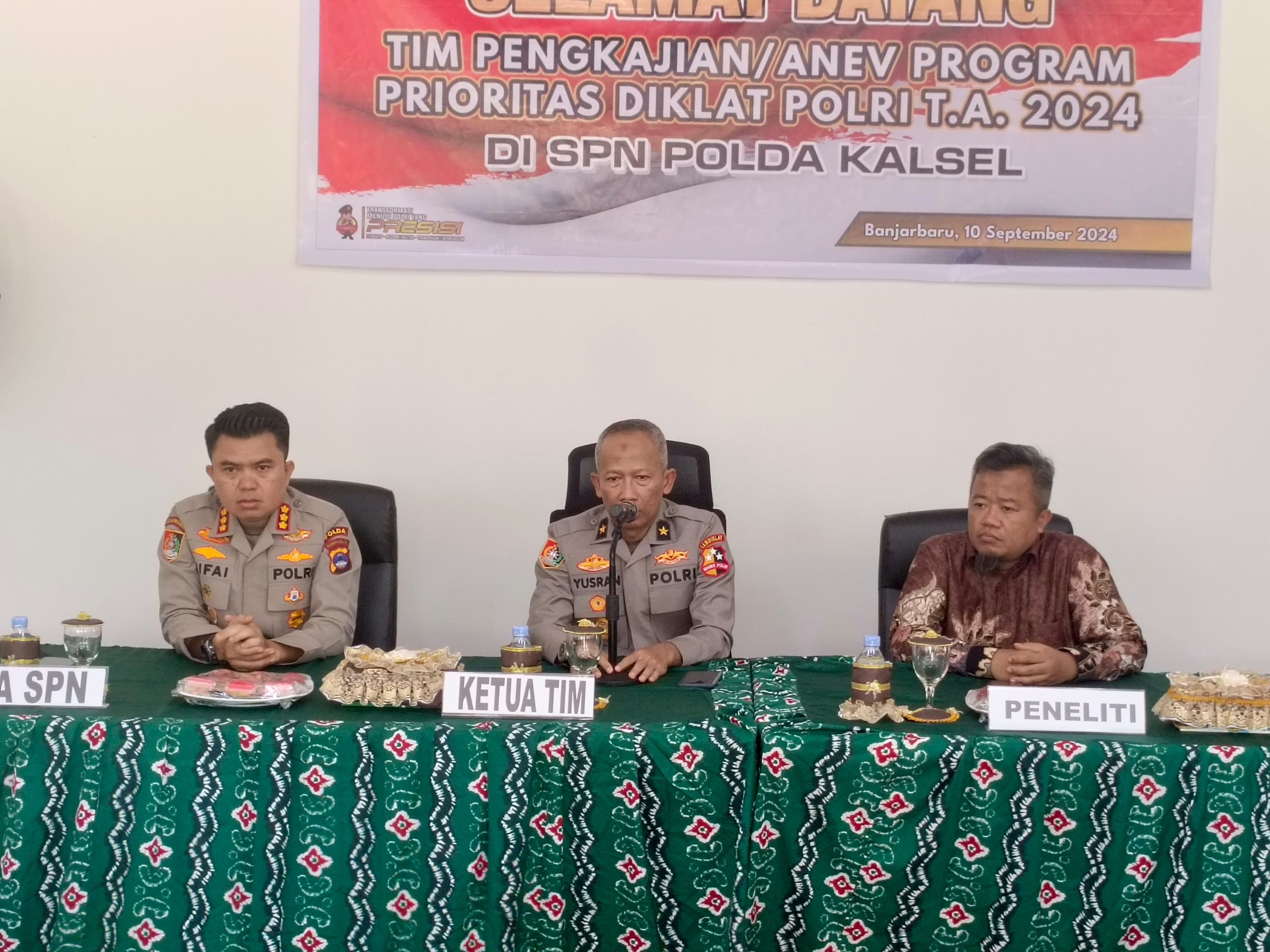 Pengkajian Program Prioritas di SPN Polda Jambi