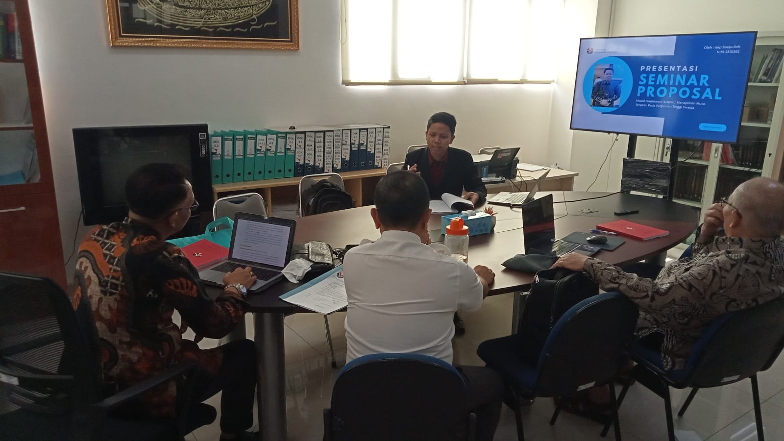 Ujian Seminar Proposal Disertasi Isep Sapulloh