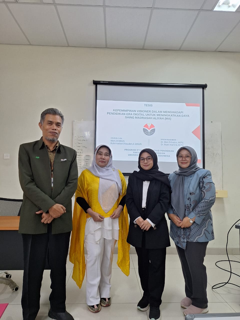 Ujian Tahap 1 Program Magister Rahmadani Roudotul Janah Ujian Tahap 1 Program Magister Rahmadani Roudotul Janah