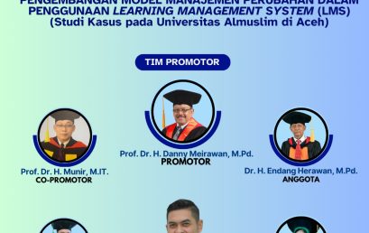 Ujian Tahap 1 Program Doktor Muhammad Rezeki Muamar